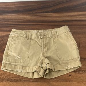 Mossimo Khaki Mid Rise Short